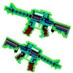 MINECRAFT Karabin Pixel Zielony