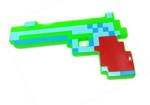 MINECRAFT Pistolet ze światłem i dźwiękiem Pixel Zielony