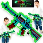 MINECRAFT Strój dla chłopca CREEPER / kostium na bal rozmiar L 130-140 cm + miecz + karabin