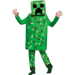 MINECRAFT Strój dla chłopca CREEPER / kostium na bal rozmiar S 110-120 cm