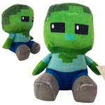 MINECRAFT Zestaw Pluszowych Maskotek Baby Zombie i Zombie