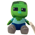 MINECRAFT Zestaw Pluszowych Maskotek Baby Zombie i Zombie