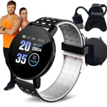 SMARTWATCH DAMSKI - MĘSKI ZEGAREK SPORTOWY POLSKIE MENU SMART WATCH  