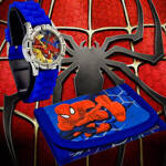 SPIDERMAN Zestaw Portfelik + Zegarek