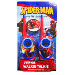 SPIDERMAN Zestaw Rękawiczki 2szt + Walkie Talkie