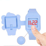 Silikonowy Zegarek Led Dla Dzieci Słoń