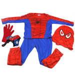 Strój Dla Chłopca Kostium Spiderman 122-128 + Wyrzutnia Sieci
