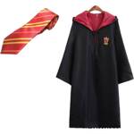 Strój Harry Potter dla dzieci Gryffindor peleryna Czarodzieja Krawat Szalik + KAPELUSZ