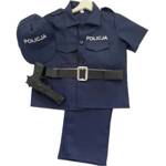 Strój przebranie dla chłopca Policjant - Kostium Policja / rozmiar S 110-120