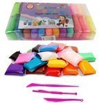 Super Clay Magiczna Piankolina Sensoryczna 108 sztuk