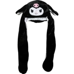 Świecąca LED Czapka Z Ruchomymi Uszami Królik Kigurumi - KUROMI