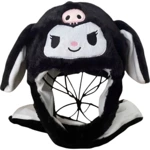 Świecąca LED Czapka Z Ruchomymi Uszami Królik Kigurumi - KUROMI