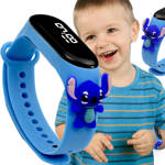 Zegarek LED Dla Dzieci SMARTBAND STICH